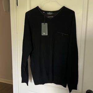 Rodd & Gunn Italian Yarn Wool V Neck Sweater